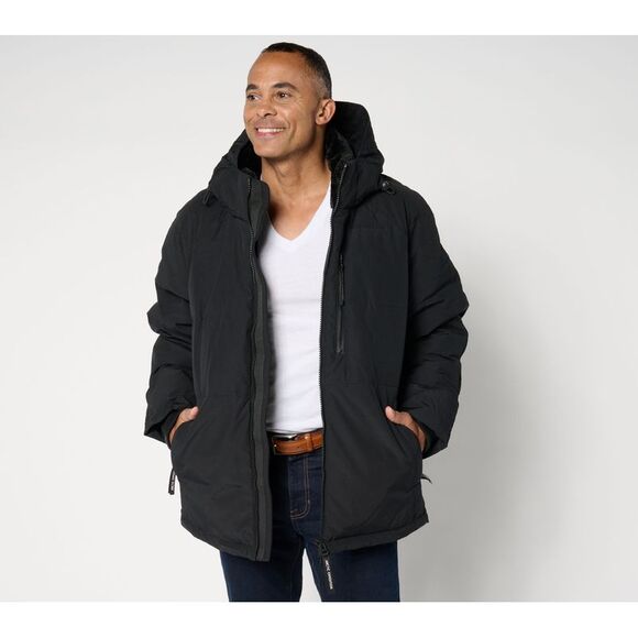 Arctic Expedition Women's Jacket Sz XL Men's Parka Black A663141 - Picture 1 of 4
